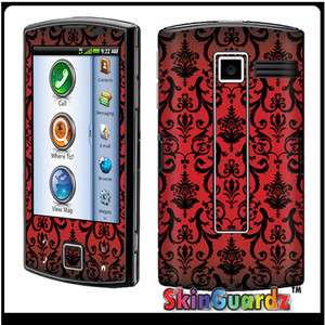 RED VINT Decal Skin Sticker Cover Garmin Asus A50 Case  