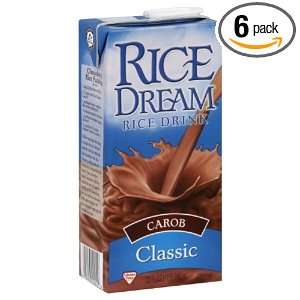 Rice Dream Carob Regular, Gluten Free, 32 ounces (Pack of6)  