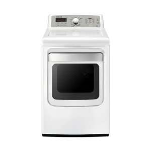  Samsung DV5471AEW 7.4 Cu. Ft. White Front Load Electric Dryer 