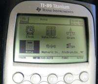 TEXAS INSTRUMENTS TI 89 TITANIUM GRAPHING CALCULATOR TESTED EXCELLENT 