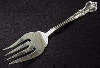 SAVANNAH   REED & BARTON STERLING COLD MEAT FORK  