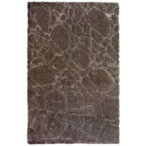  Area Rugs Brown 7 8 x 11 2 Marbles Shaggy Furniture & Decor