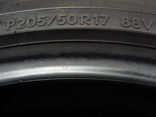 Set of 4 Nice Toyo Proxes A18 P205/50R17 Tire #T1013  