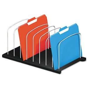  NEW Wire Slanted Vertical Organizer, Eight Compartments 