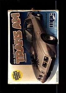 MPC 10TH ANNIVERSARY TRANS AM 125 MODEL KIT EXCELLENT M2202  