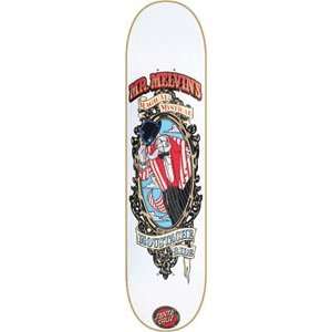  Santa Cruz Melvin Moustach Ride Skateboard Deck   8.2 
