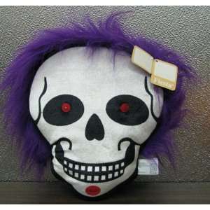   Toys H02883 11 Purple Hair Skull with Blinking Eyes 