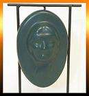 van briggle art pottery indian princess maiden wall plaque with