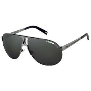   Frame/Grey Polarized Lens Metal Sunglasses