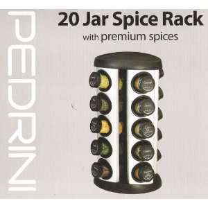  Kamenstein 20 Jar Filled Spice Rack