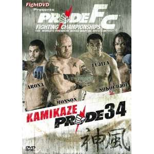 Pride FC 34 Kamikaze   MMA DVD New & Sealed 5021123123761  