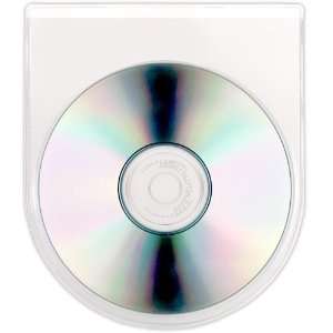  StoreSMART   Peel & Stick CD / DVD Pocket   Clear Plastic 