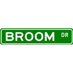 BROOM Street Name Sign ~ Family Lastname Sign ~ Gameroom, Basement 