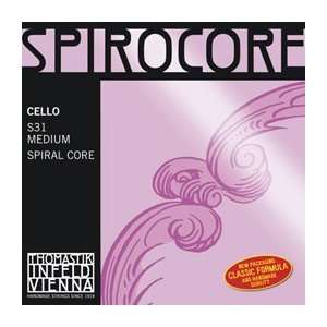  Spirocore Cello G String, 4/4 Size   Medium Musical Instruments