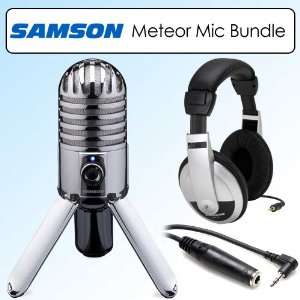   SAMTR Meteor Mic USB Studio Microphone Bundle Musical Instruments
