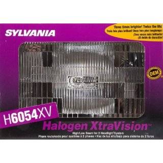 Sylvania H6054XV XtraVision 65 Watt High Performance Halogen Headlight 