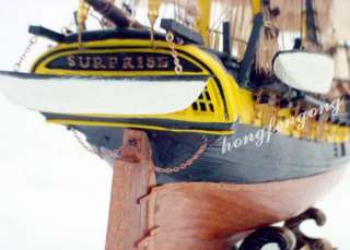 HMS SUPPRISE 30 Wooden Ship model Sailing Boat Unique  