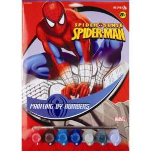  Marvel Paint By Numbers Spider man 2 Toys & Games