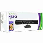 Microsoft Kinect Xbox 360 3D Motion Controller w/Game 885370145106 