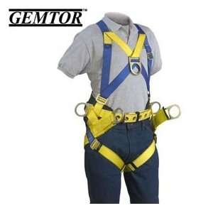  Tower Climber Full Body Harness   Quick Connect Leg Straps 