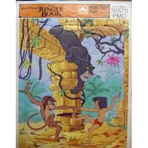   The Jungle Book Frame Tray Puzzle (12 Puzzle Pieces): Toys & Games