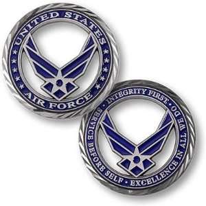  U.S. Air Force Core Values Coin Toys & Games