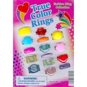  True Color Rings 1 Vending Machine Capsules w/Display 