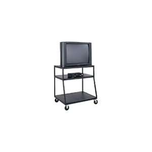  44 High Wide Body UL Listed TV Cart: Office Products