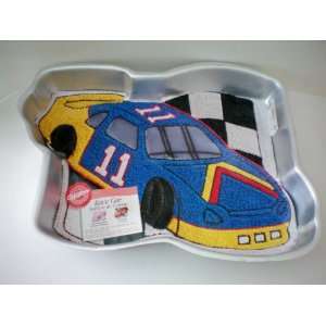  Wilton Race Car / Her Birthday Whirl Cake Pan w/ Label and 
