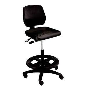 Office Master WS25 Workstool Basic Stool w/ Tilting Seat & Casters (22 